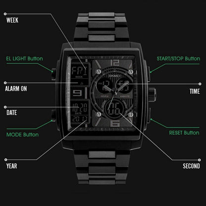 Tactical Chrono Quartz Men&
