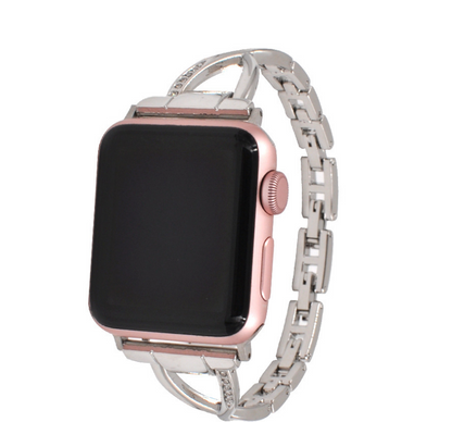 Diamond X-Link Stainless Apple Watch Strap