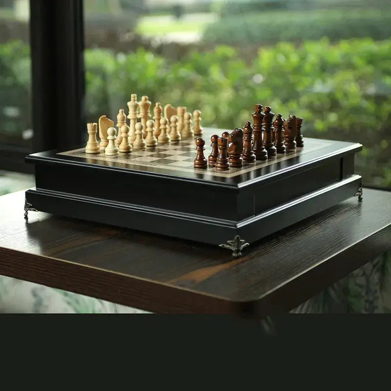 Chess Master Wooden Set: Decoration &amp; Competition