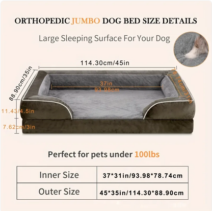 Removable &amp; Washable U-Shaped Pet Sofa ChicCharm