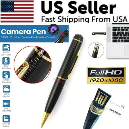 HD 1080P Mini Pen Camera DVR