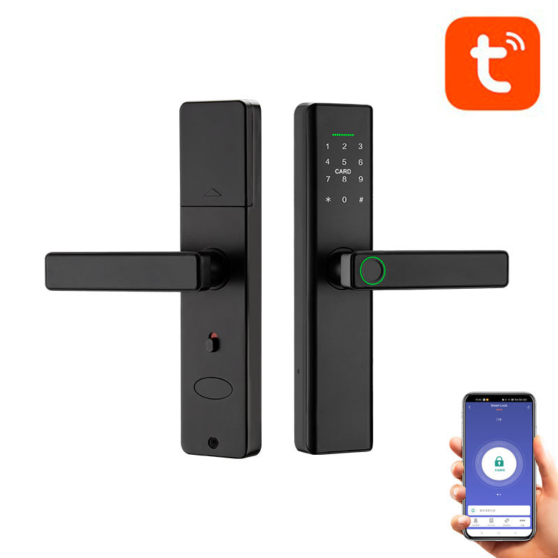 Smart Fingerprint Password Lock for Wooden Doors ChicCharm