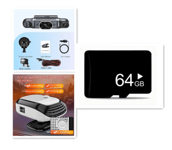 Quad HD Wi-Fi Car Dash Camera