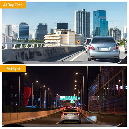 HD Triple View Dash Cam with G-Sensor
