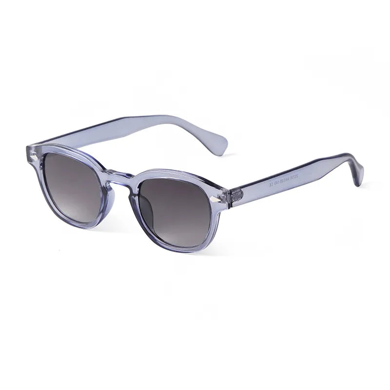 Trendy Small Oval UV Sunglasses