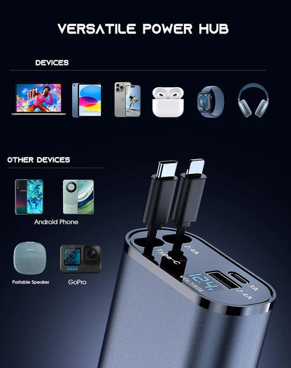 SpeedCharge 120W 4-in-1 Car Charger