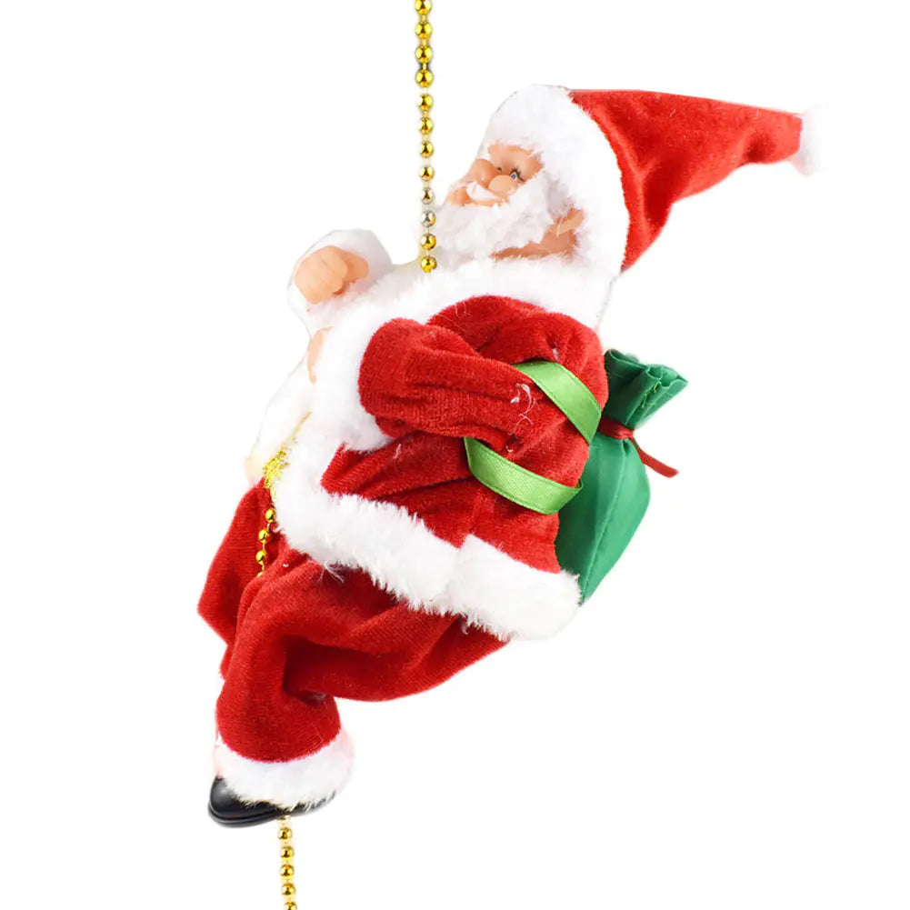 Santa Climber Figurine
