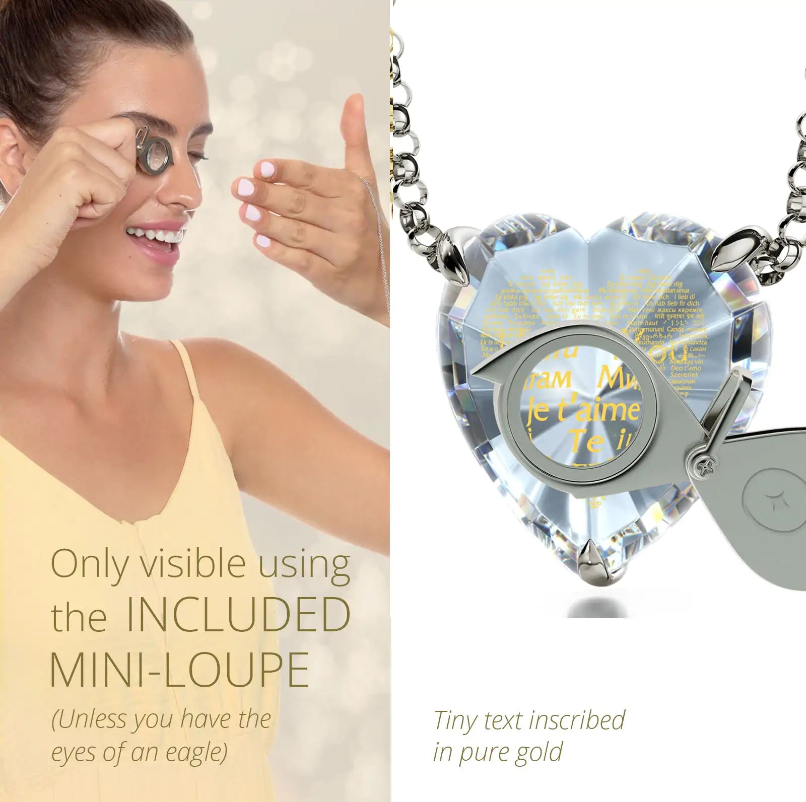 Heartfelt Silver 925 Love Pendant &amp; Earrings Set