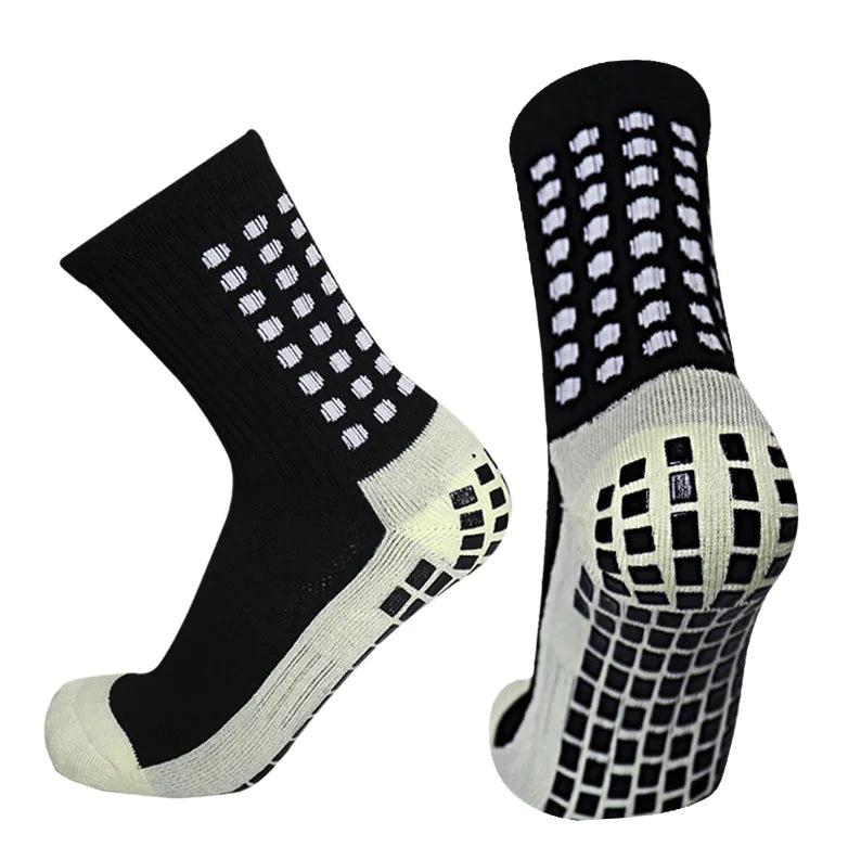 3-Pack Premium Sports Grip Socks for Soccer, Basketball &amp; Football