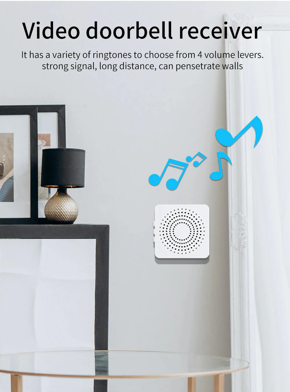 Smart WiFi Video Doorbell with Intercom