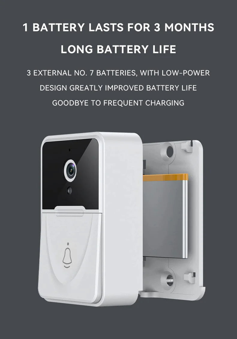 Smart WiFi Doorbell with Video Intercom
