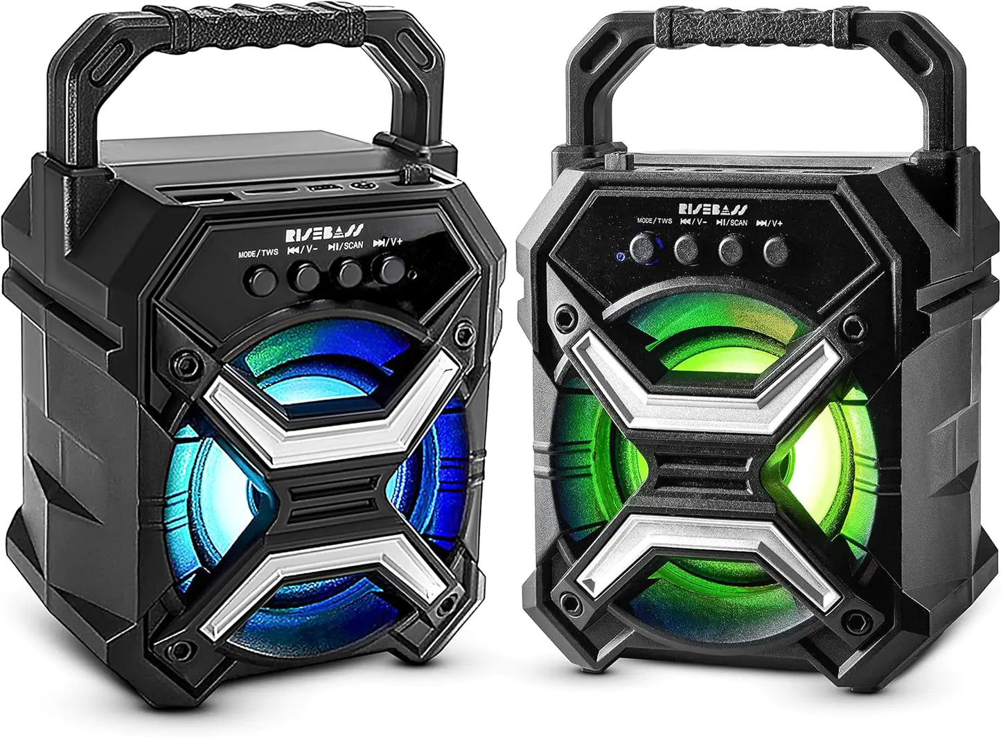 Compact Party Bluetooth Speaker with LED Effects
