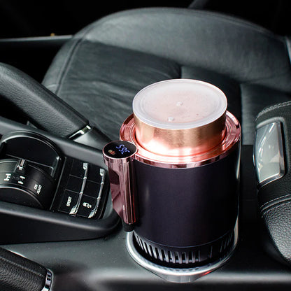 Smart Temp-Control Car Cup Holder