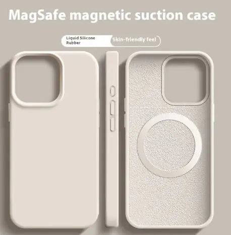 Silicone MagSafe Grip Case for iPhone