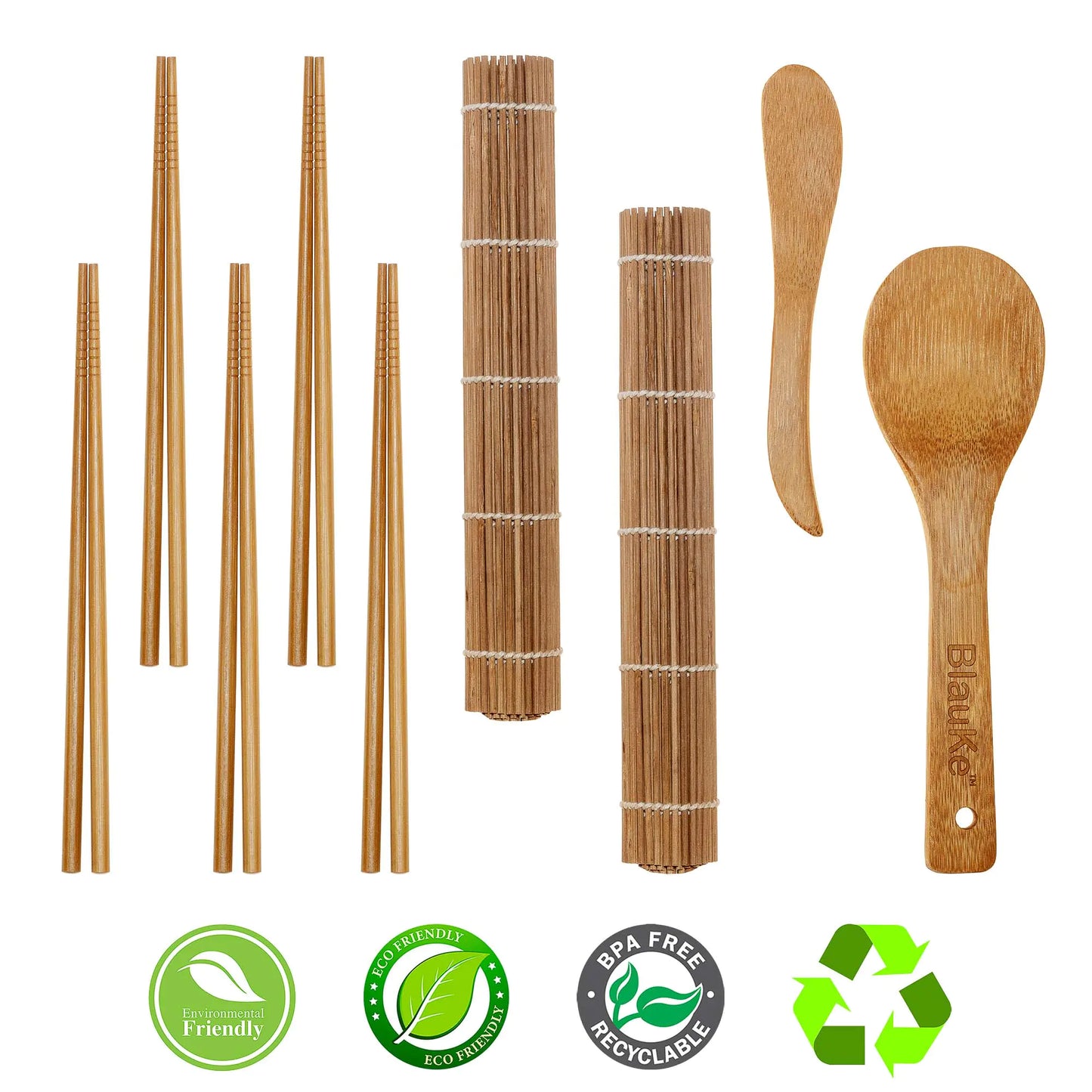 Complete Bamboo Sushi Kit for Beginners