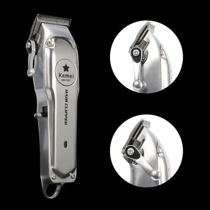 Kemei Rechargeable Electric Hair Clipper for Men