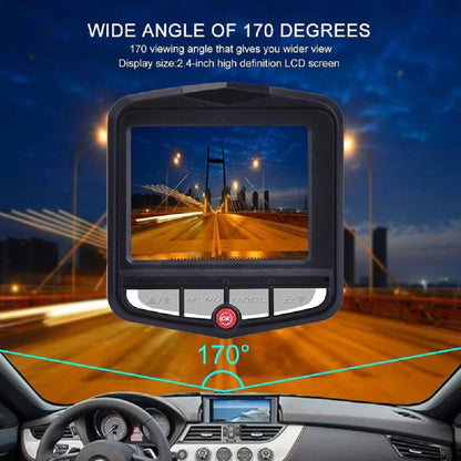 HD Night Vision Dash Cam 2.4&