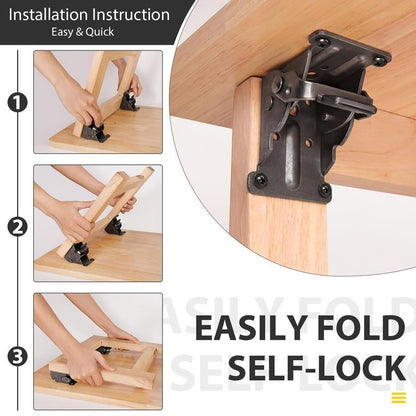 Space-Saving Folding Brackets