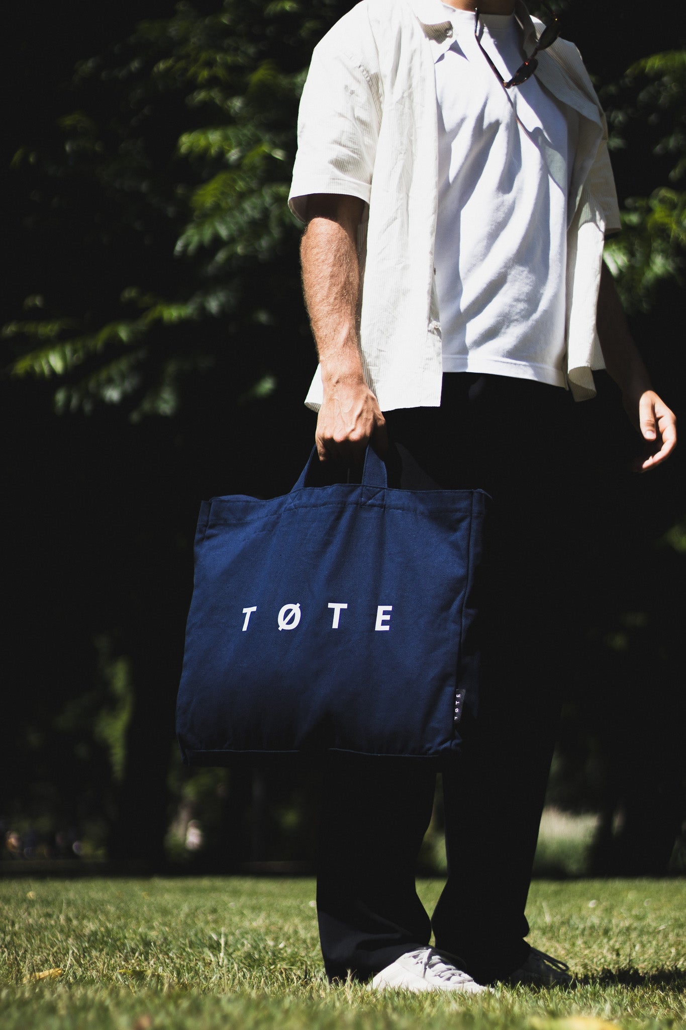 Navy Blue Everyday Tote