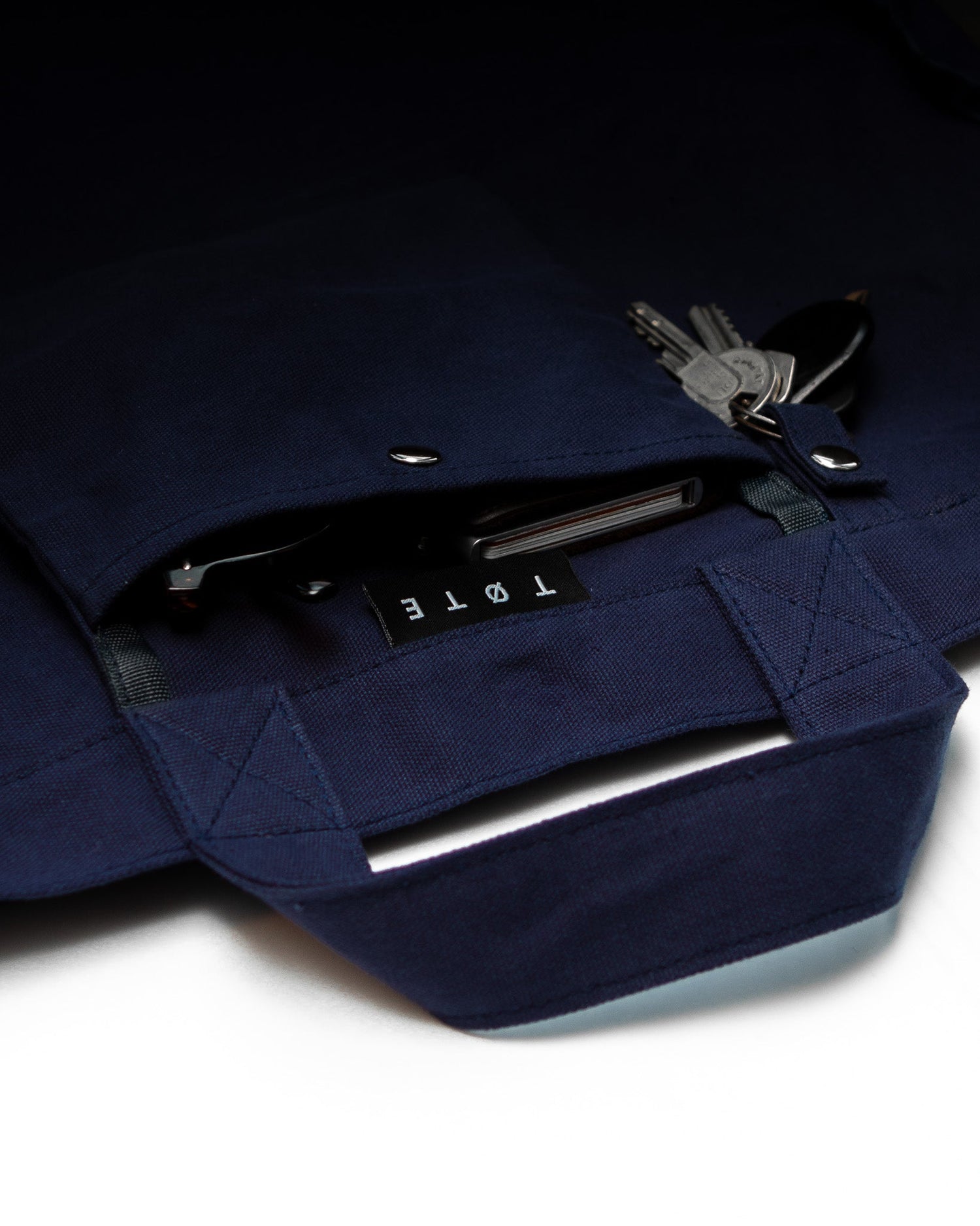 Navy Blue Everyday Tote