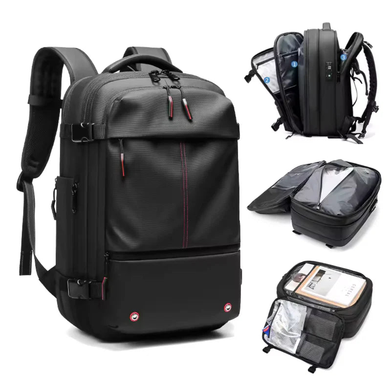 Space-Saving Travel Backpack