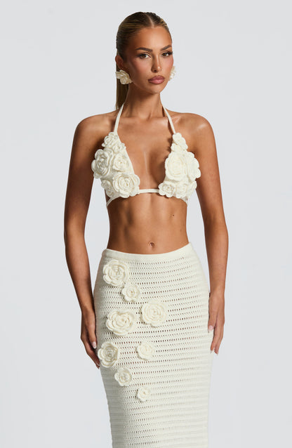 Elegant Ivory Bralette