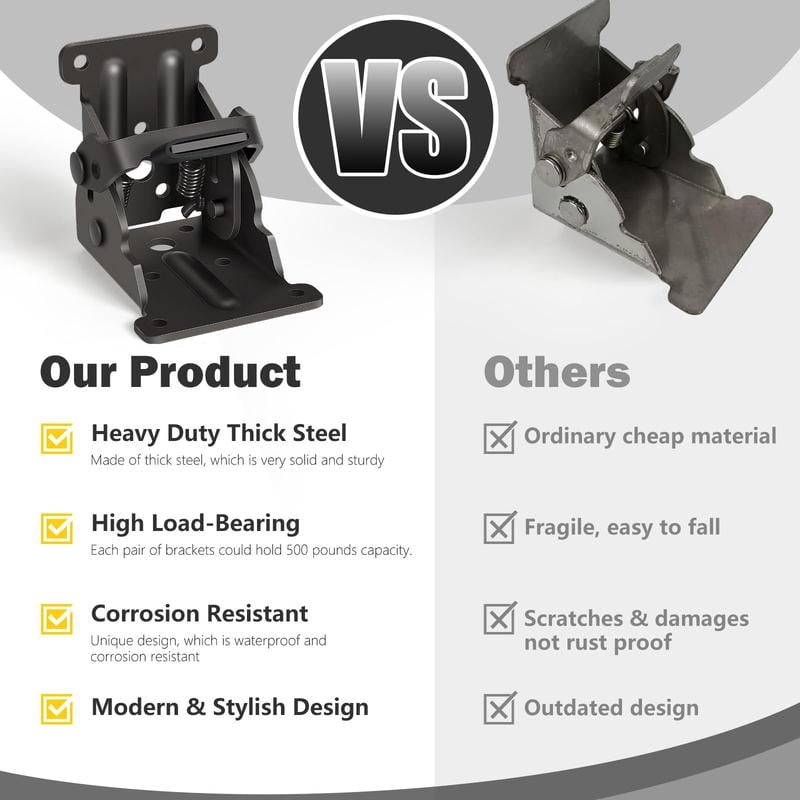 Space-Saving Folding Brackets