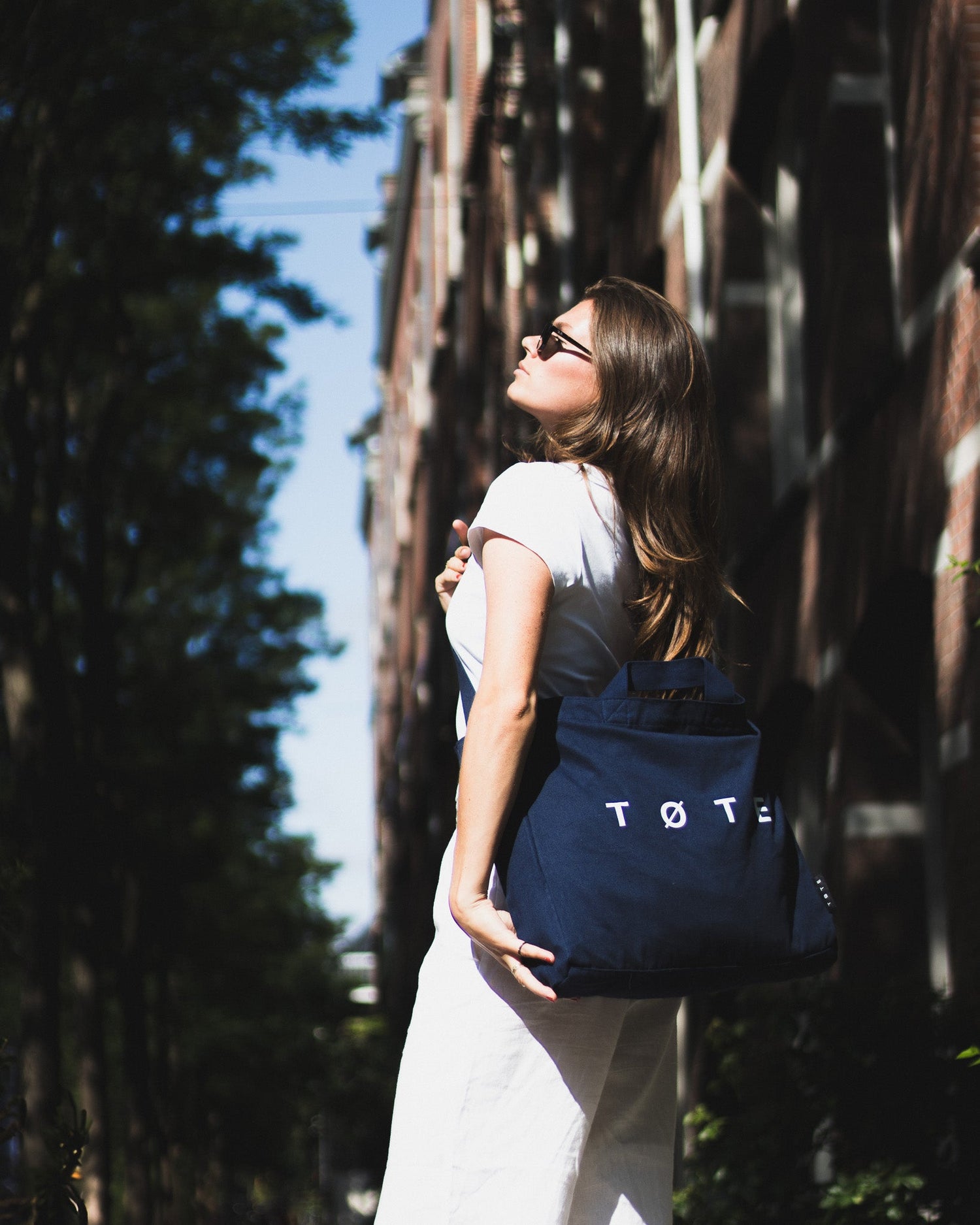 Navy Blue Everyday Tote