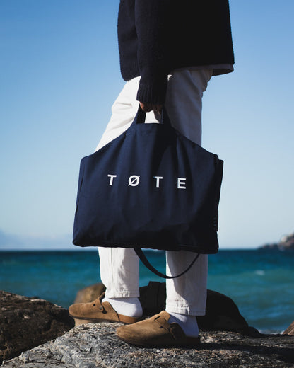 Navy Blue Everyday Tote