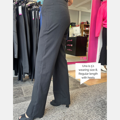 Comfy Black Straight Pants