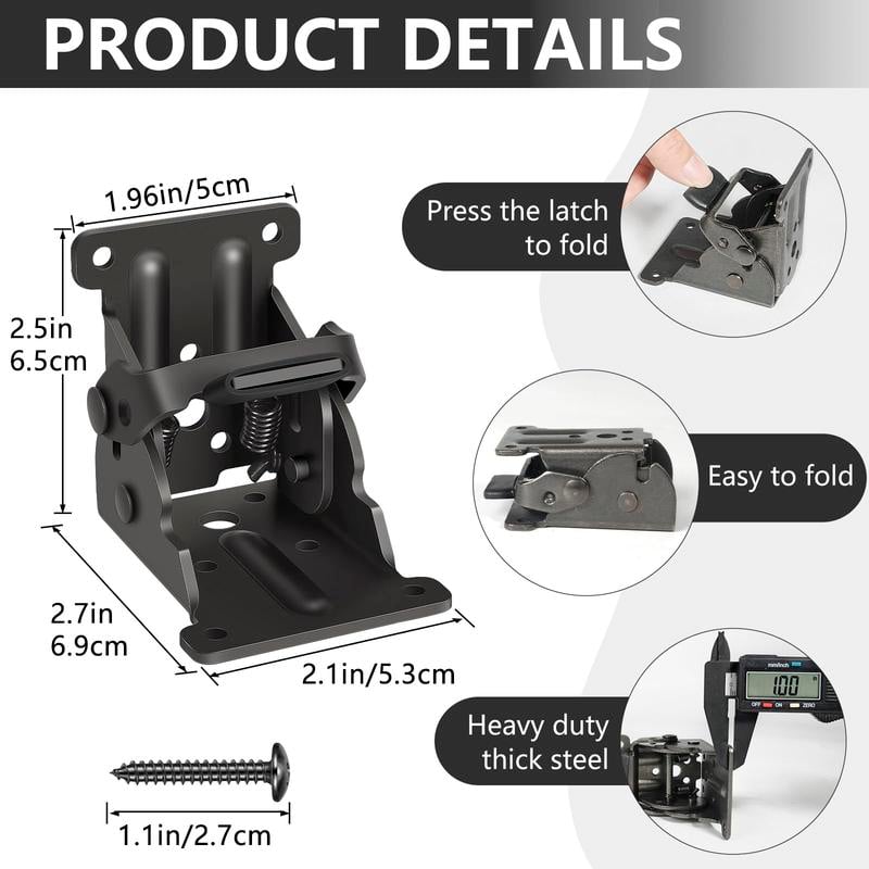 Space-Saving Folding Brackets