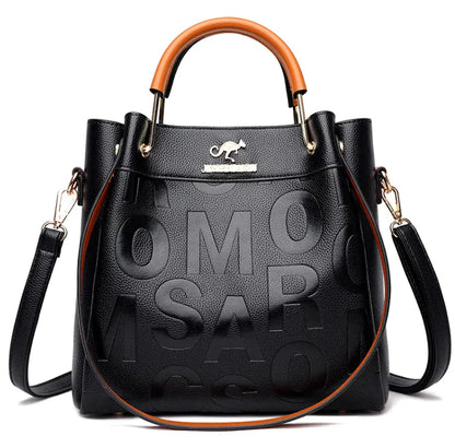 Chic Embossed Leather Purse