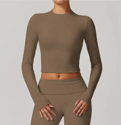 Sleek Long Sleeve Yoga Top