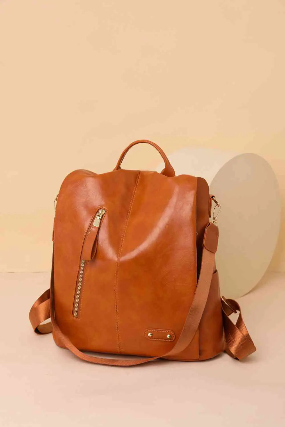 Marcy Chic Zipper Backpack