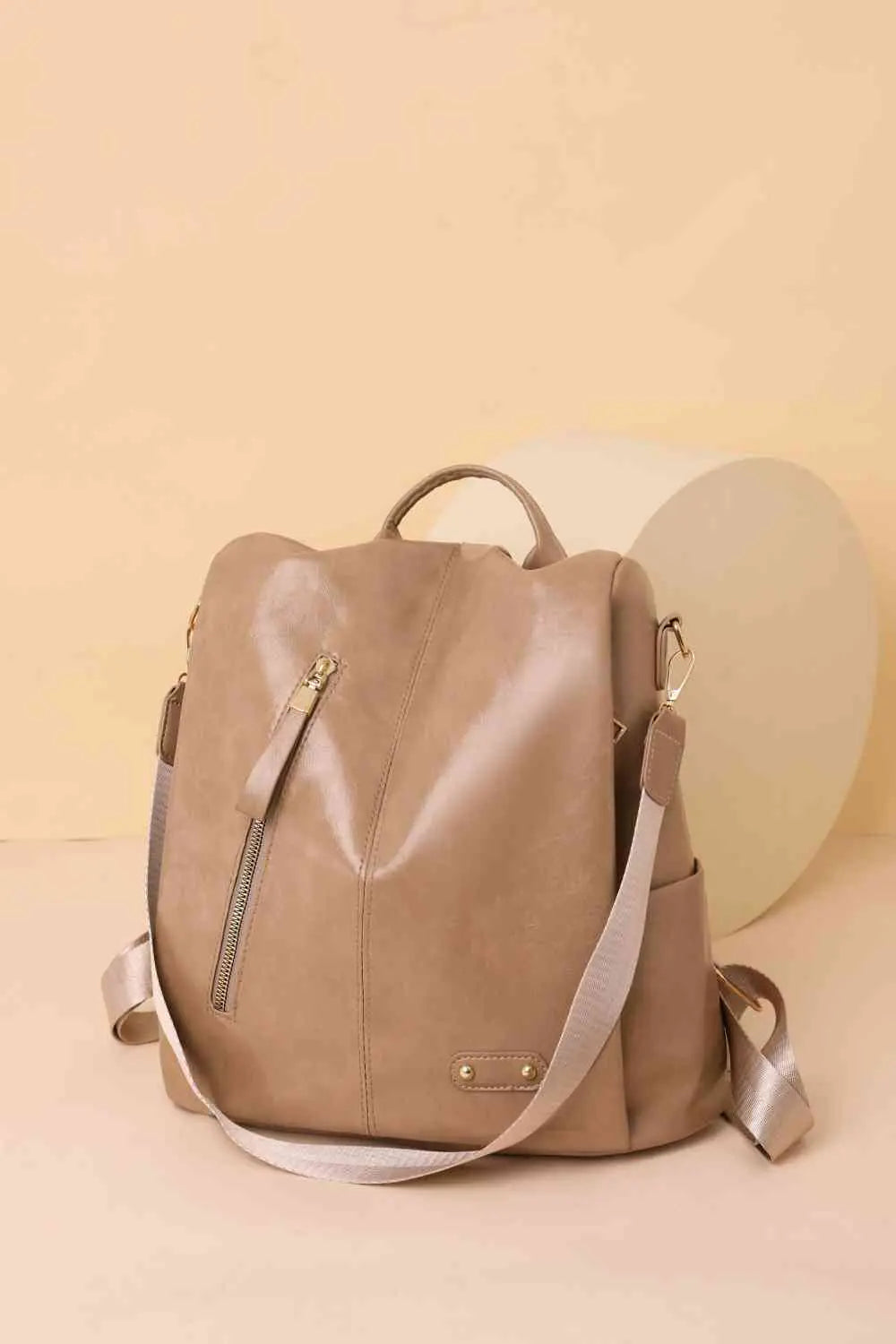 Marcy Chic Zipper Backpack