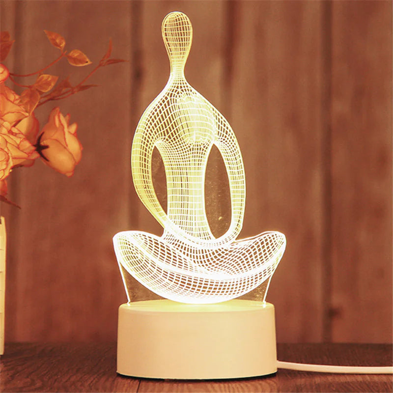 3D Acrylic Love Illuminator