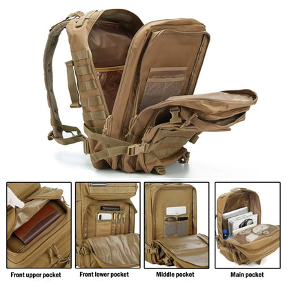 Expansive Tactical Gear Backpack