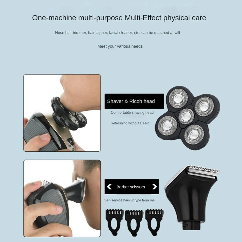 5-in-1 Versatile Electric Shaver Kit