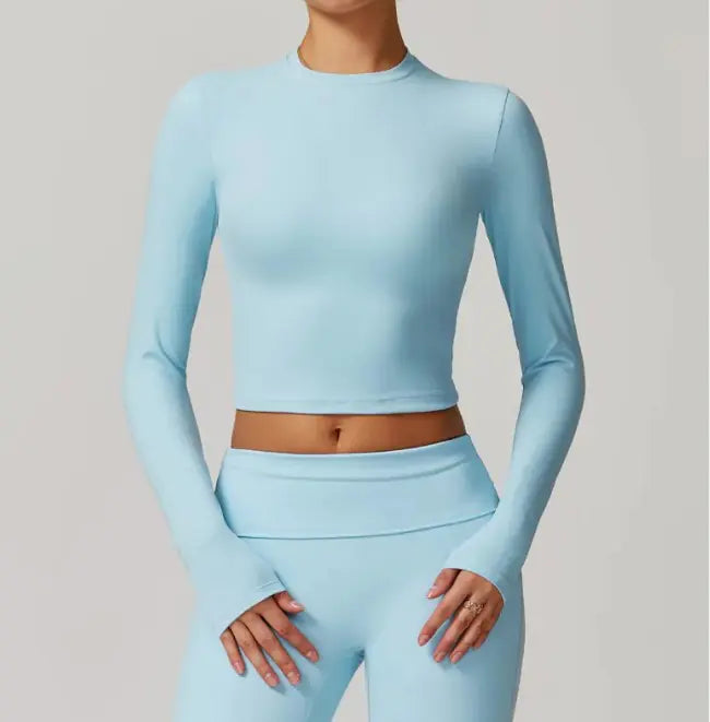 Sleek Long Sleeve Yoga Top