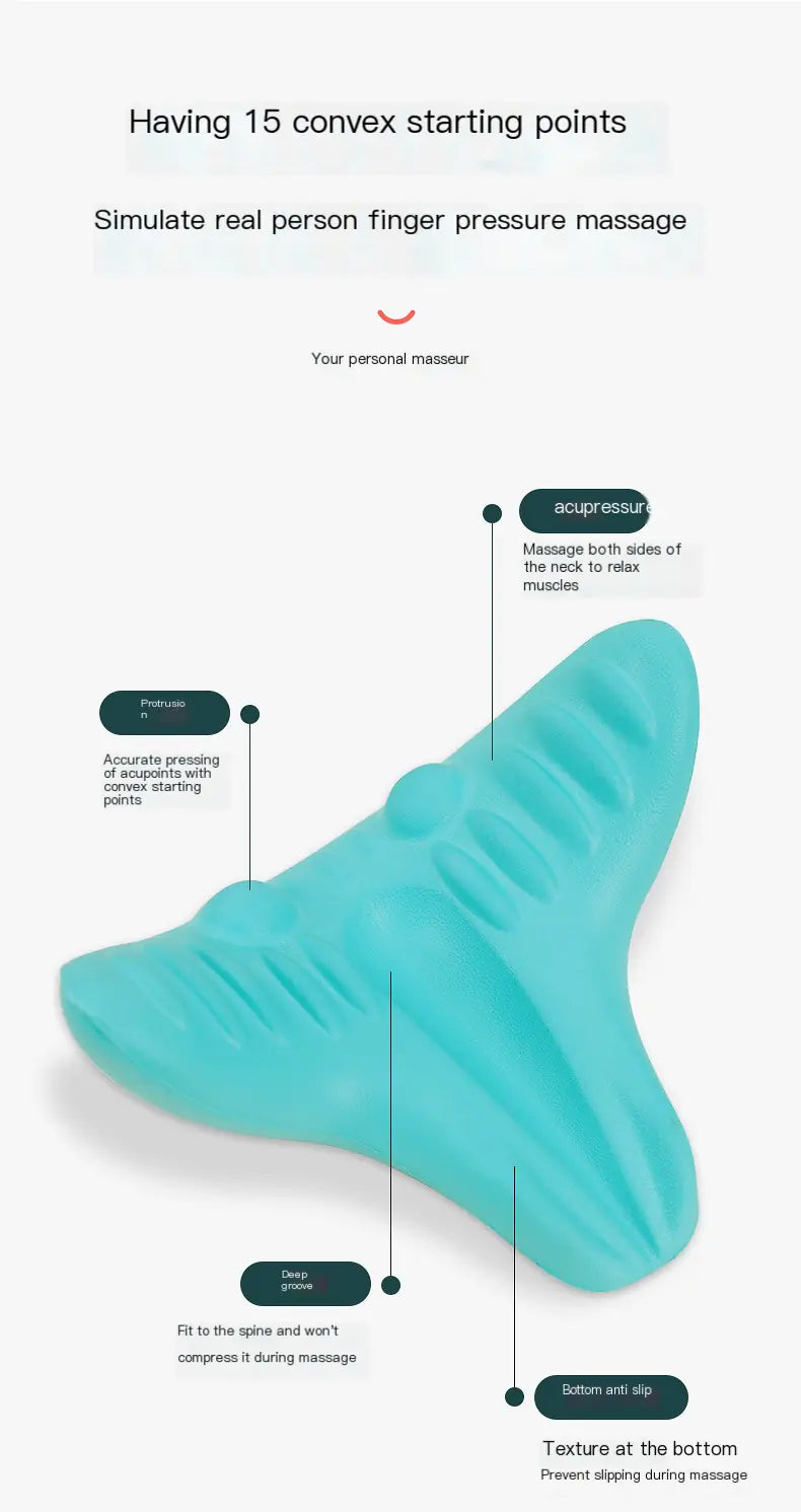 Neck Traction &amp; Massage Pillow