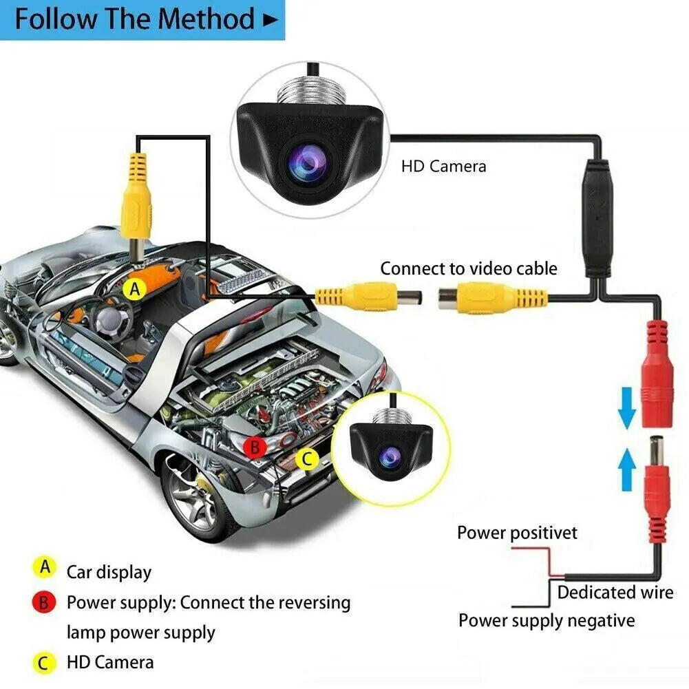 HD Night Vision Car Backup Camera