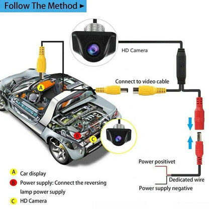 HD Night Vision Car Backup Camera