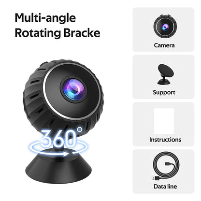 Compact Wireless Nanny Cam HD 1080P DVR
