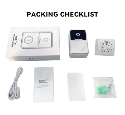 Smart WiFi Doorbell with Video Intercom