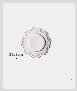 Creative Baroque European Tableware Set (Dinner Plates &amp; Bowls)