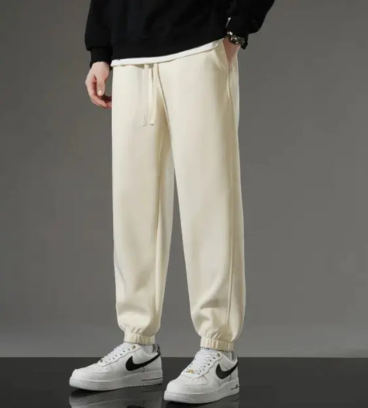 All-Match Men's Flat-Leg Pants