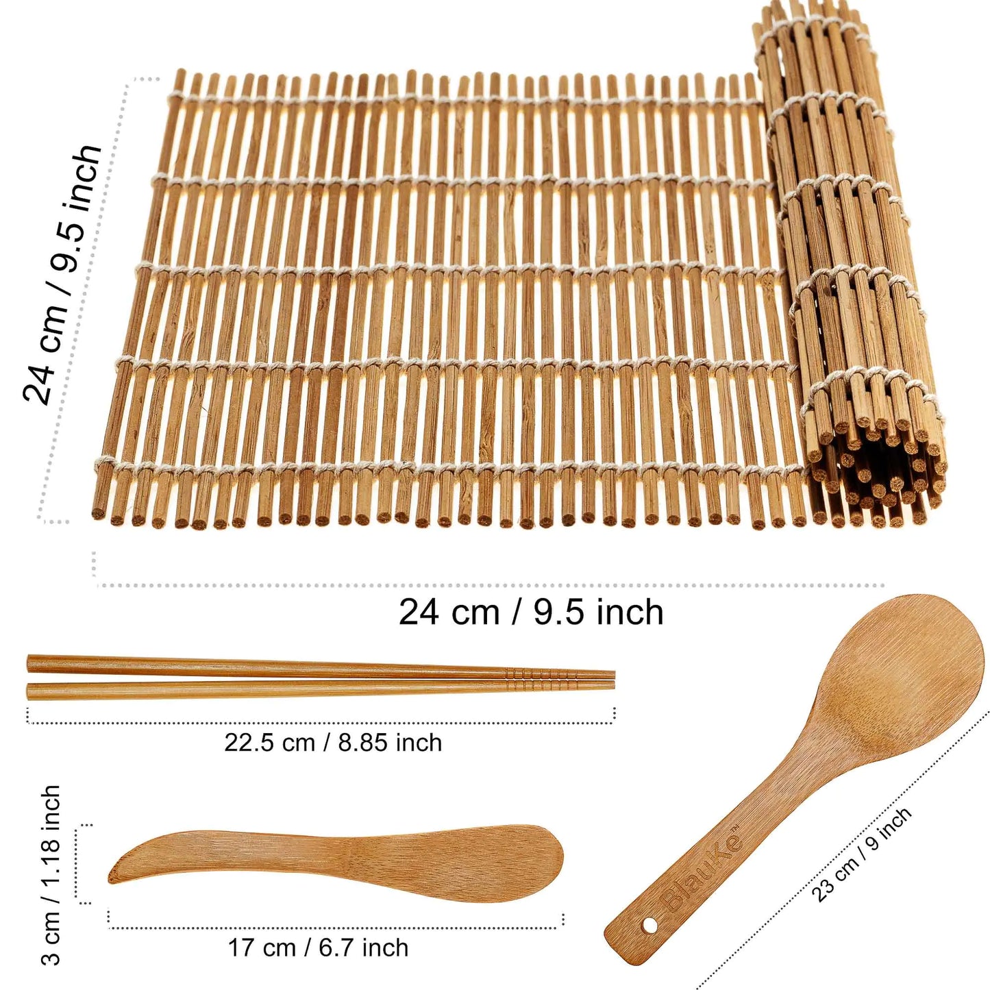 Complete Bamboo Sushi Kit for Beginners