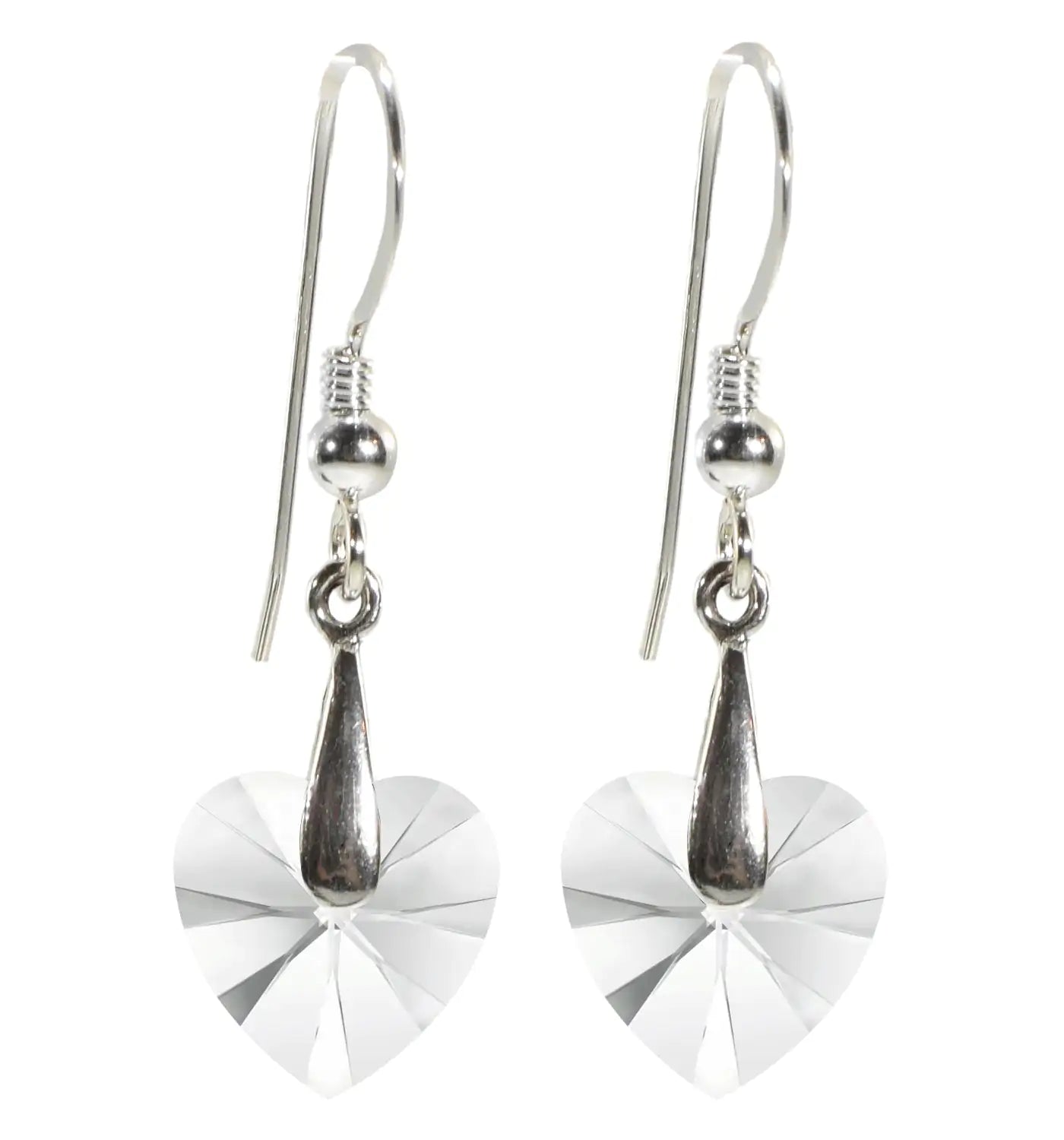 Heartfelt Silver 925 Love Pendant &amp; Earrings Set