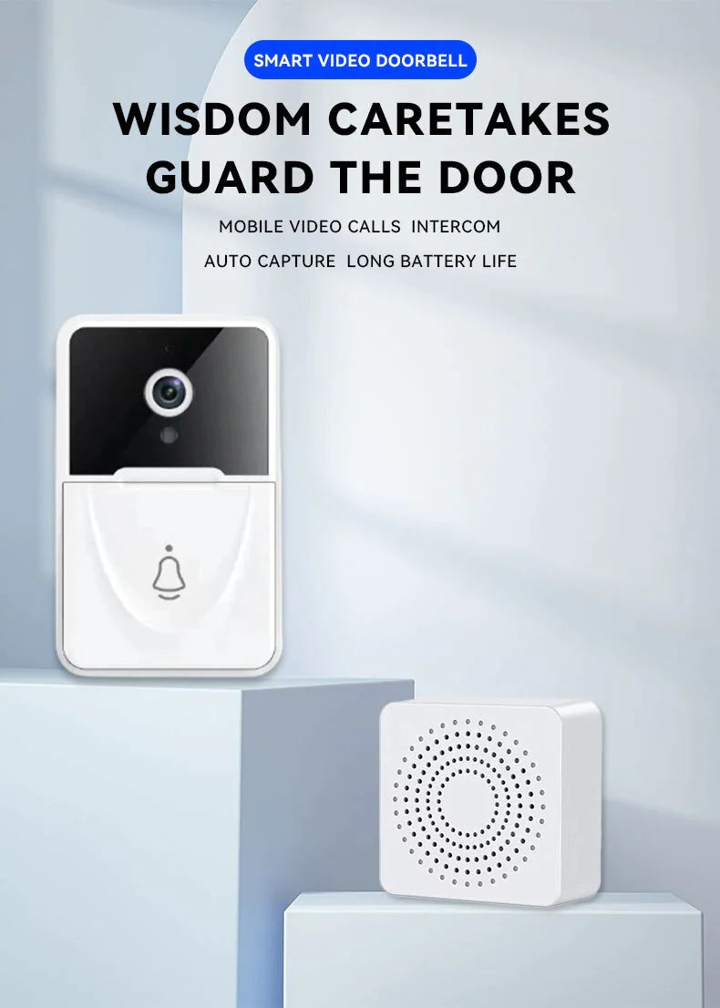 Smart WiFi Doorbell with Video Intercom