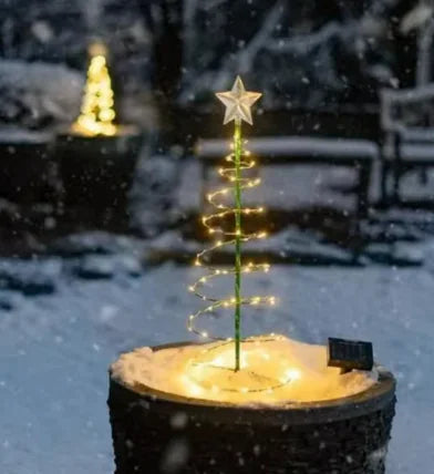 Festive Garden Tree Lights